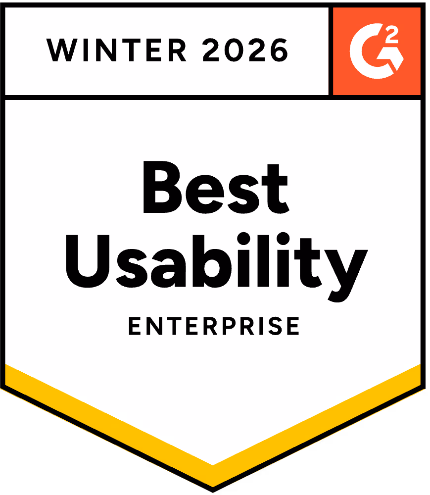 G2 Best Usability Enterprise