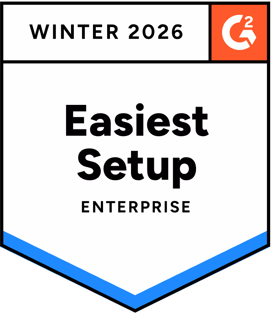 G2 Easiest Setup Enterprise